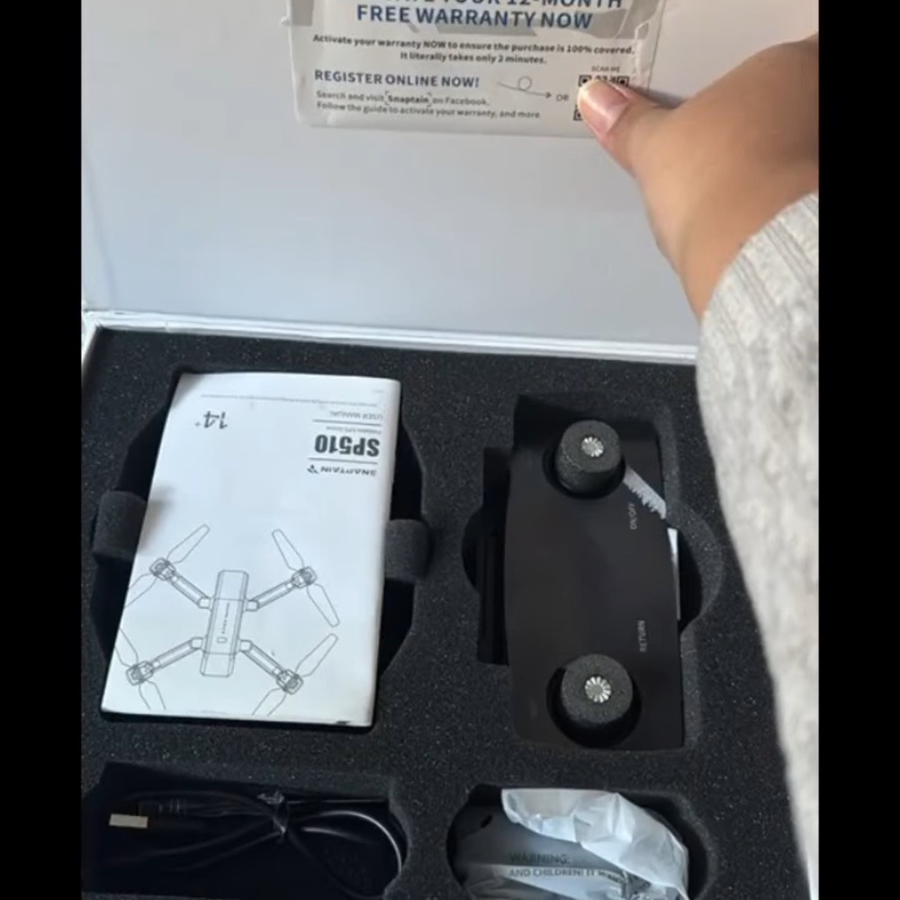 Black drone